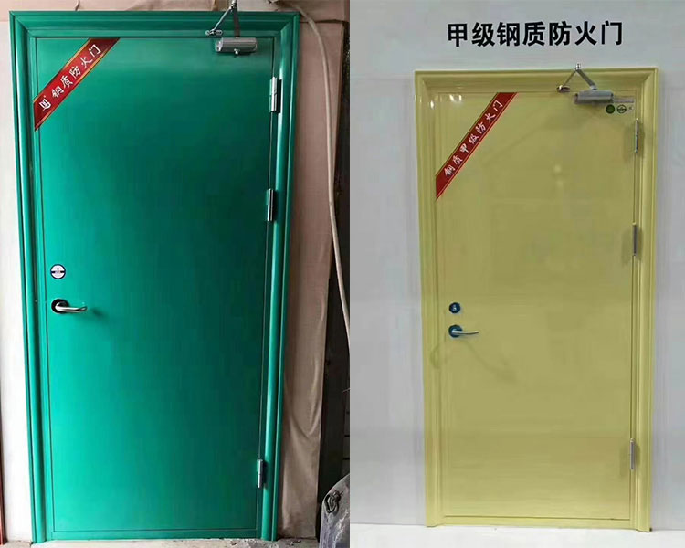 恒晟防火門廠家什么樣的鋼制防火門受客戶歡迎？
